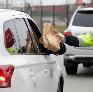 Aging Office offers drive-thru and delivered meals during as congregate meals suspended.