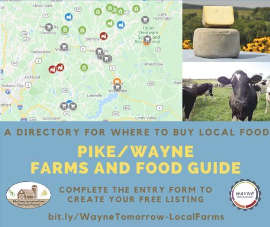 An image linking to the Food & Farm interactive Map.