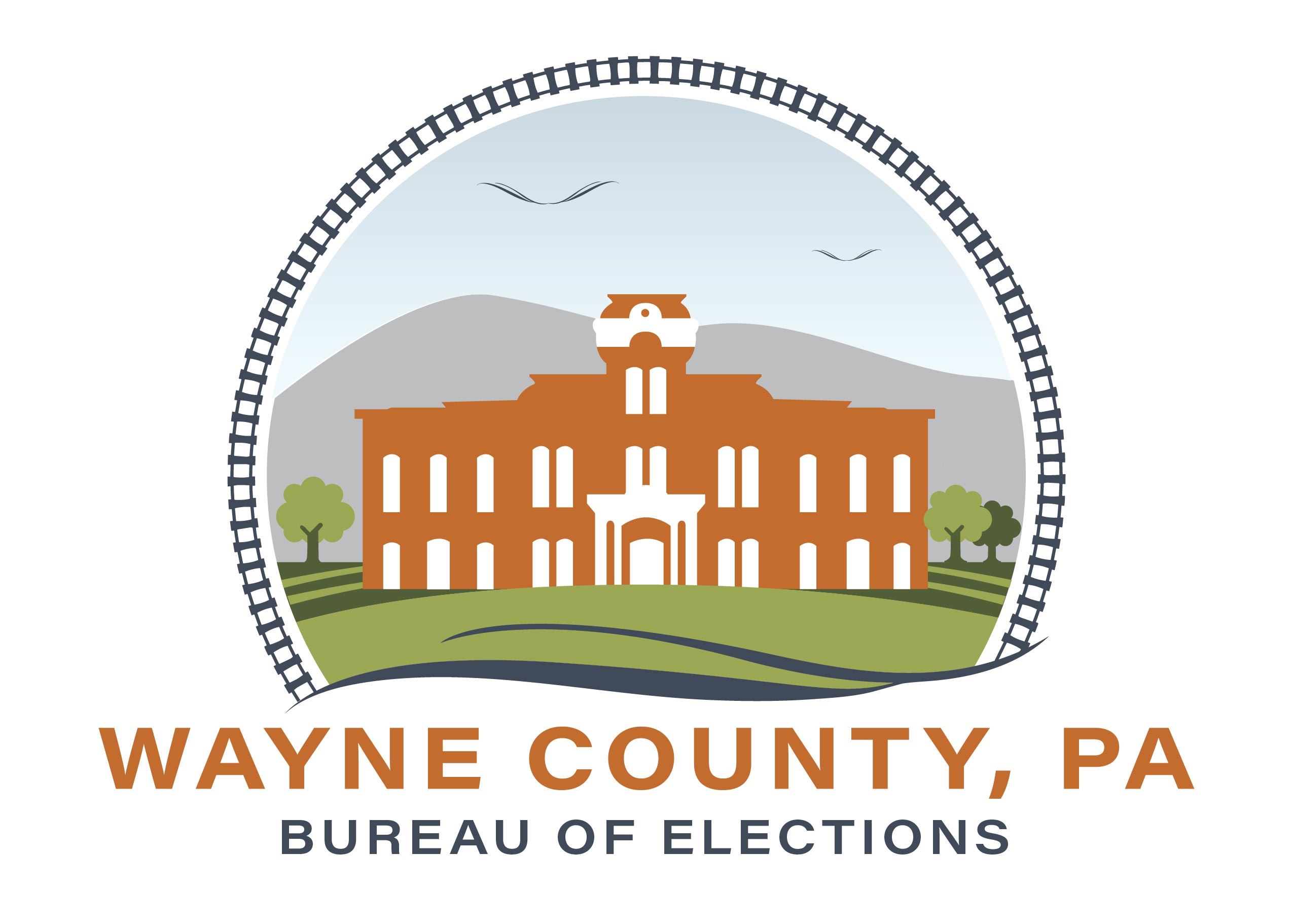The Wayne County Bureau of Election logo.