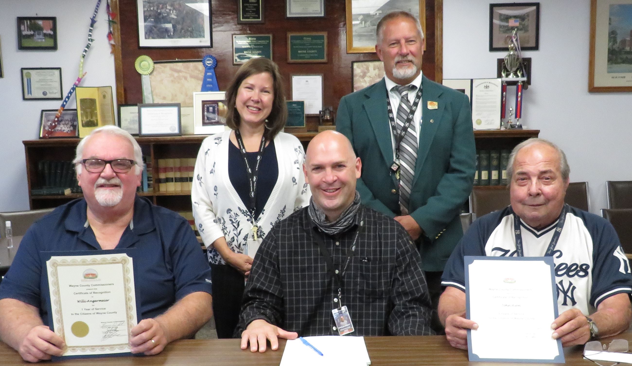 John  Avon,5 year, & Willie Angermeier, 1 year, Transportation