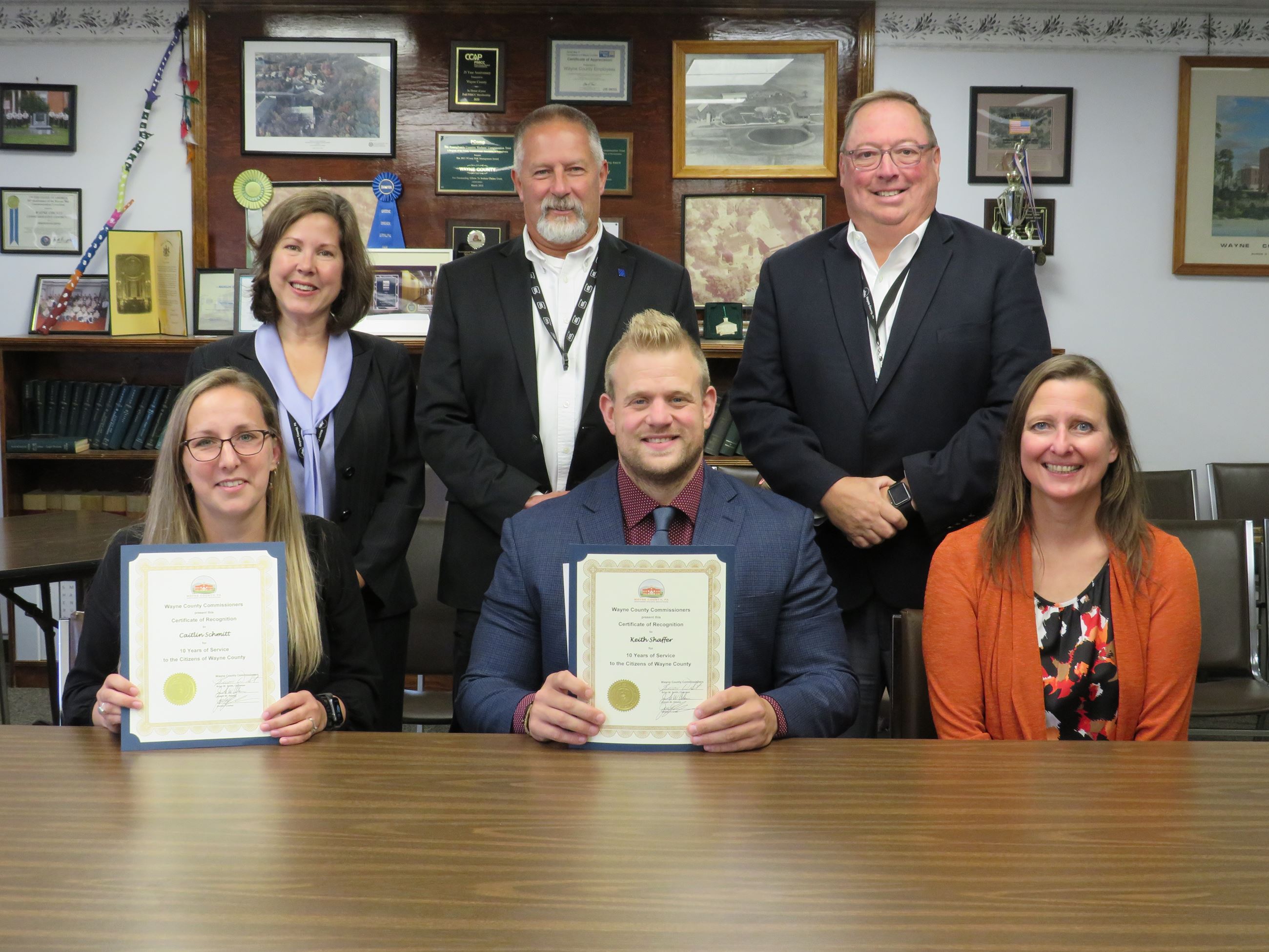 Caitlin Schmidt and Keith Shaffer, 10 years, Adult Probation