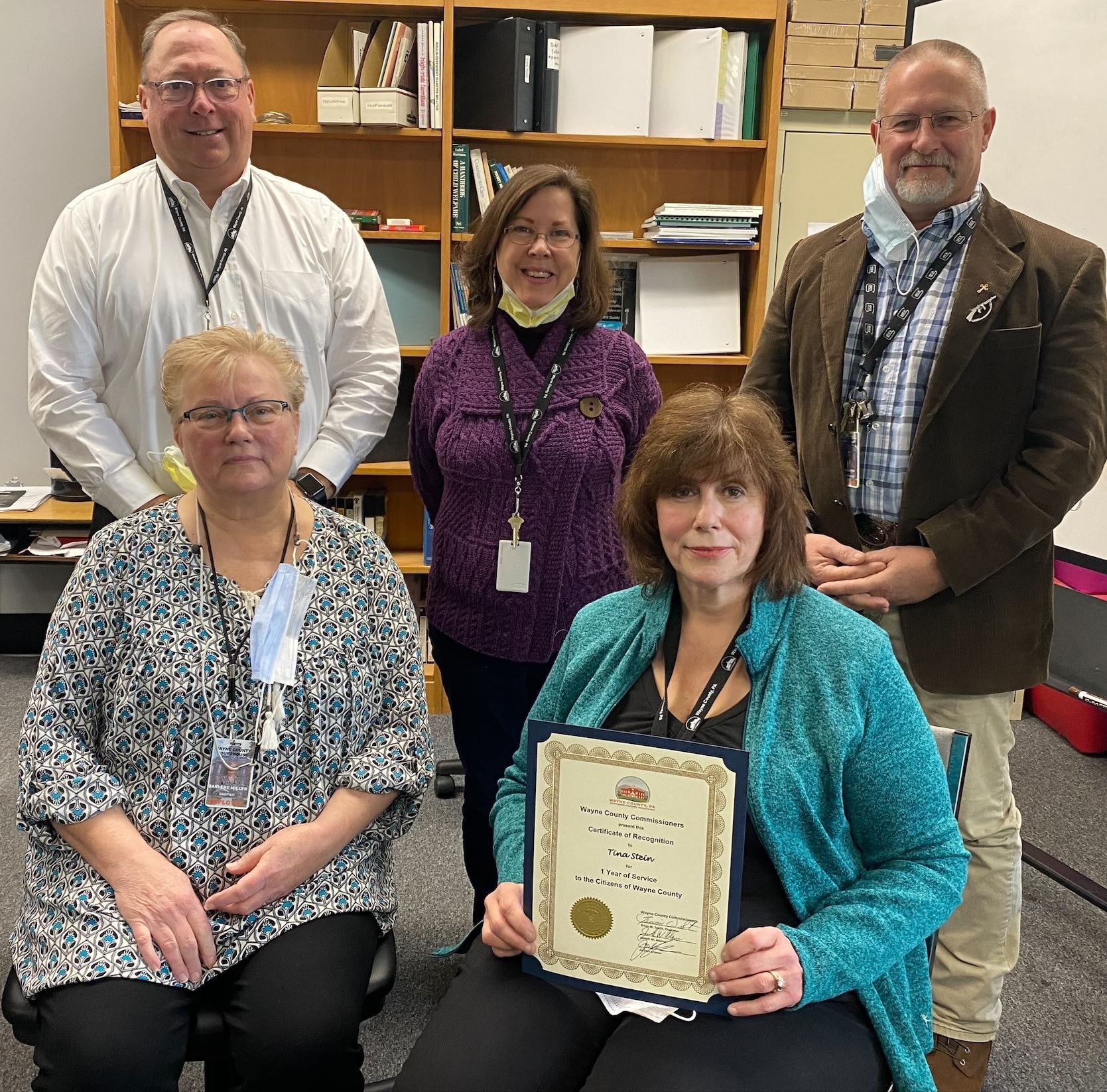 Tina Stein, BDPEI, 1 year
