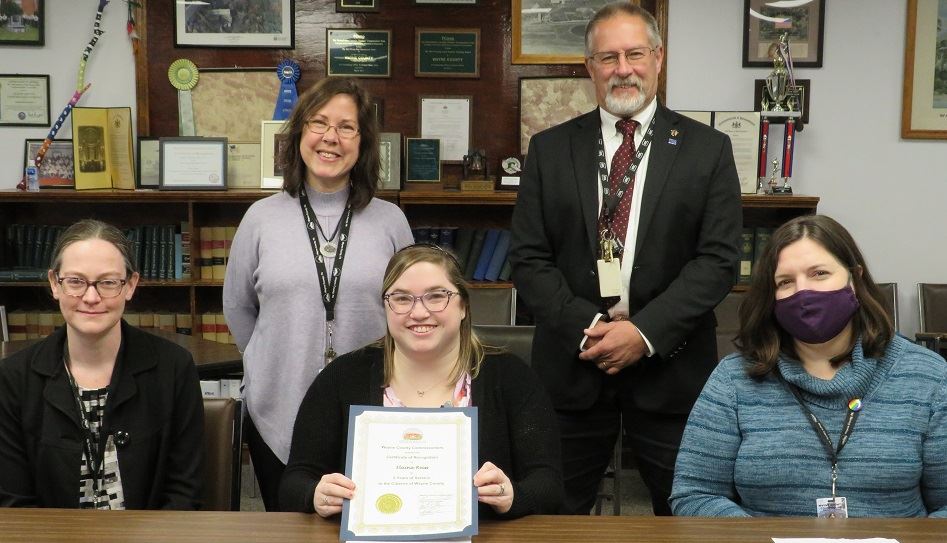 Elaina Reiss, AAA 5 years