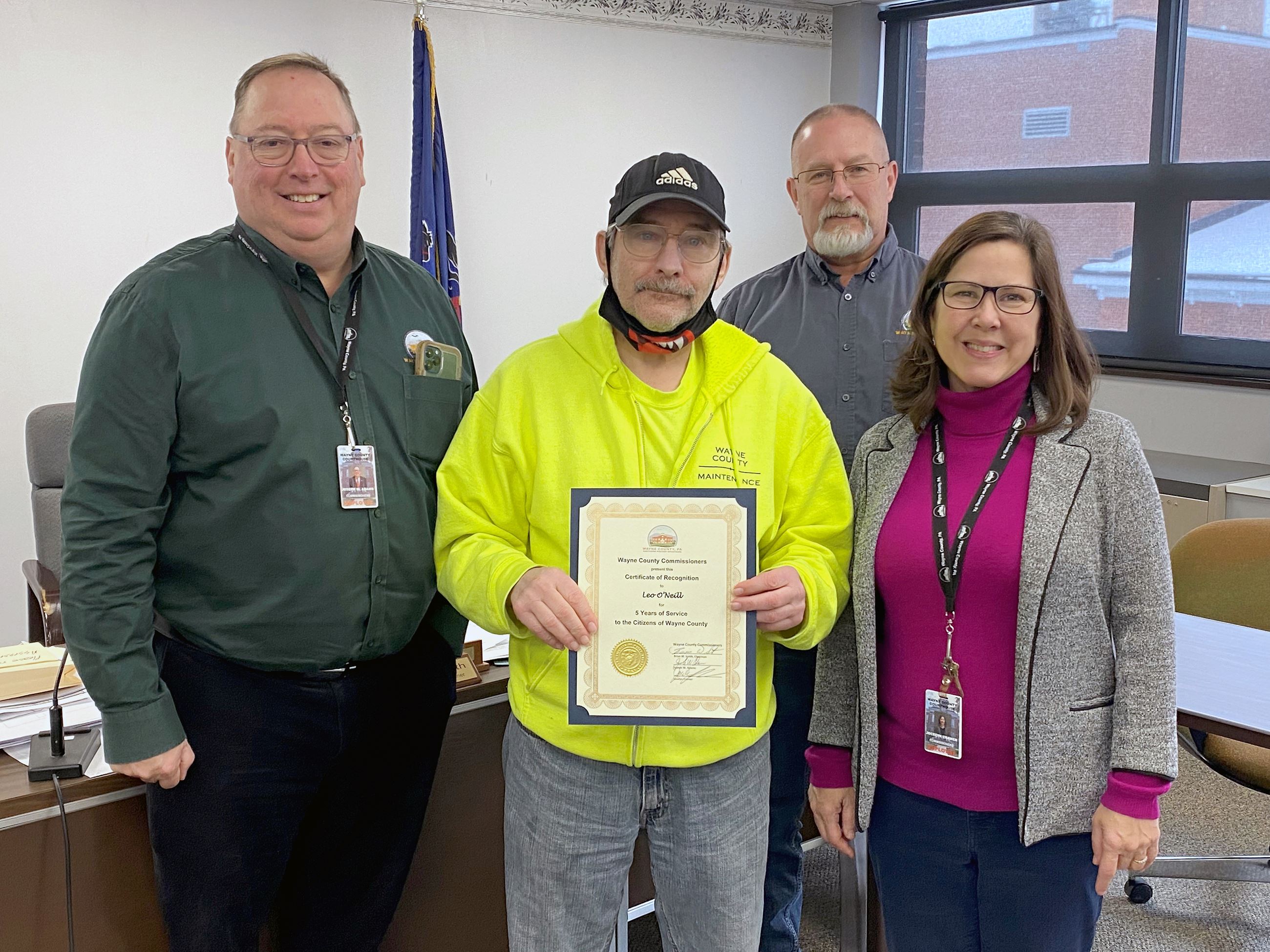 Leo O'Neill, Maintenance, 5 yrs