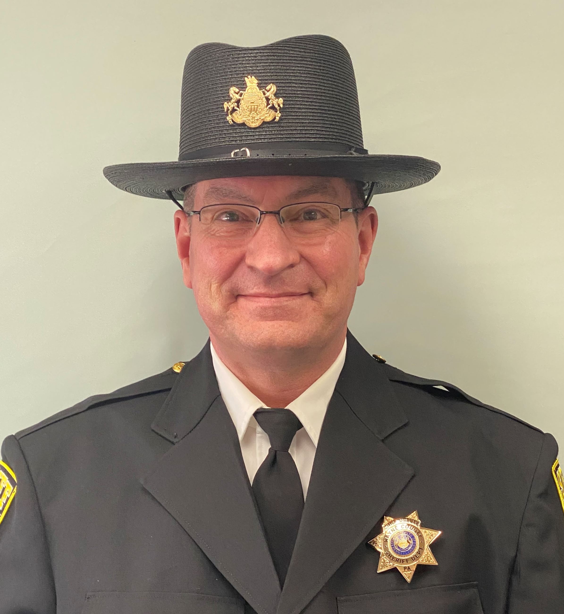 Headshot of Sheriff Chris Rosler in uniform