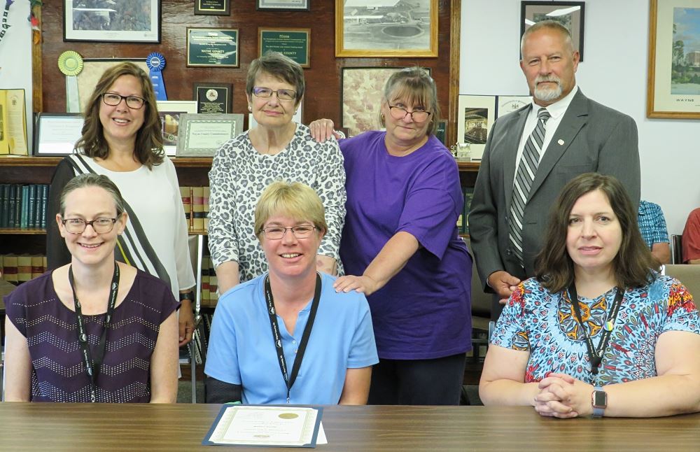 April Clark, Aging, 5 years