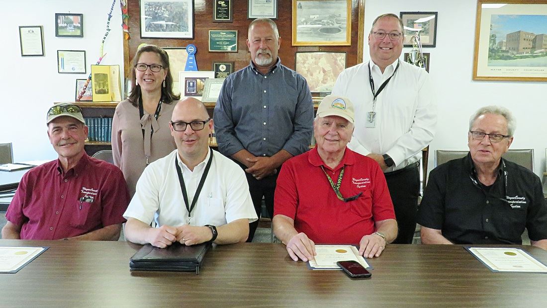 Jerry Hiller, Dwight Gregory and Richard Clendenning, Transportation, 5 years
