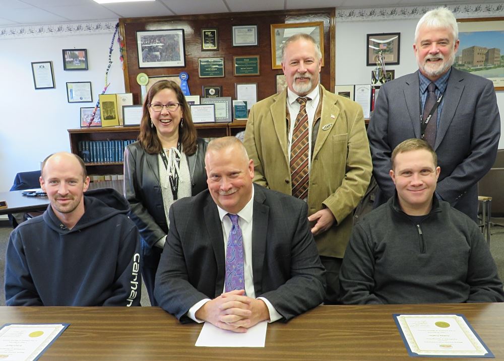 Brian Kent and James Austin, Corrections, 1 year