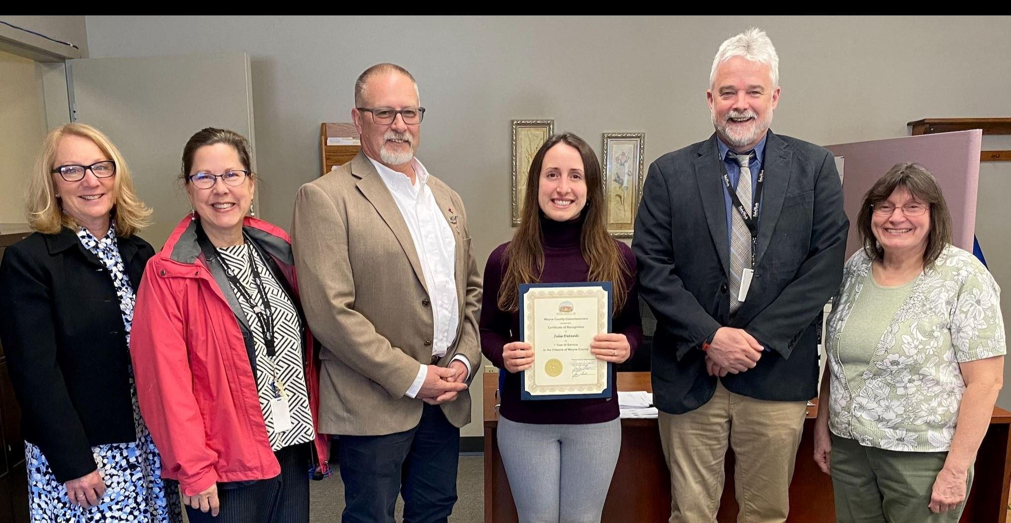 Julie DeSanti, MDJ Hawley, 1 year