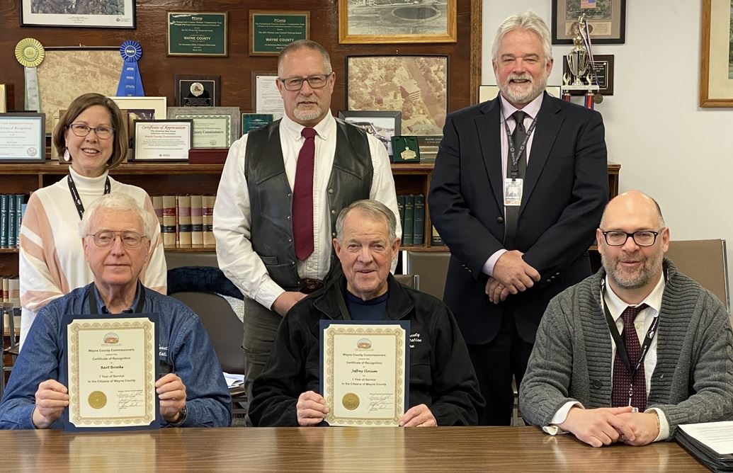 Bart Brooks and Jeffrey Slocum, Transportation, 1 year