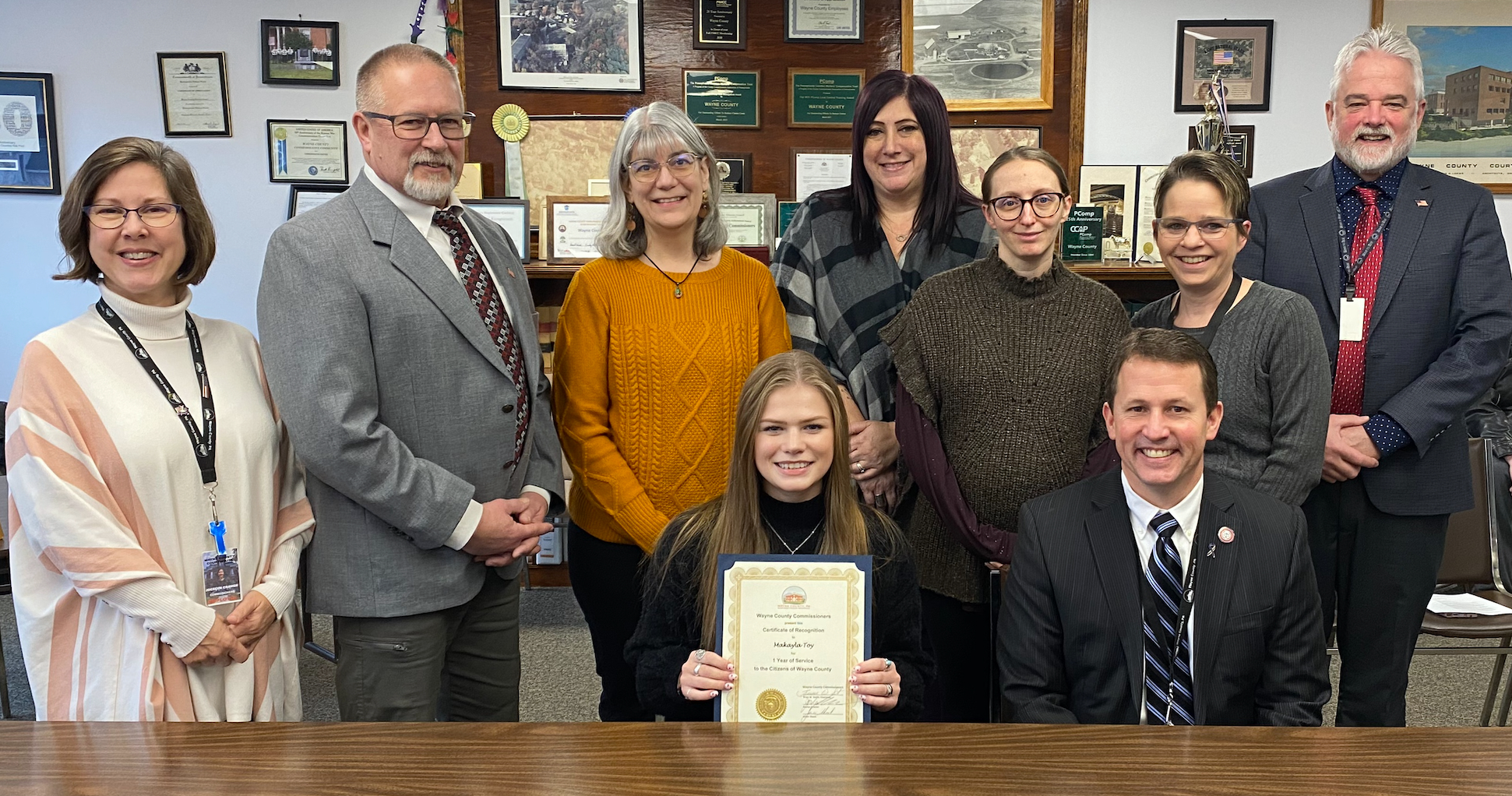 Makayla Toy, District Attorney, 1 year