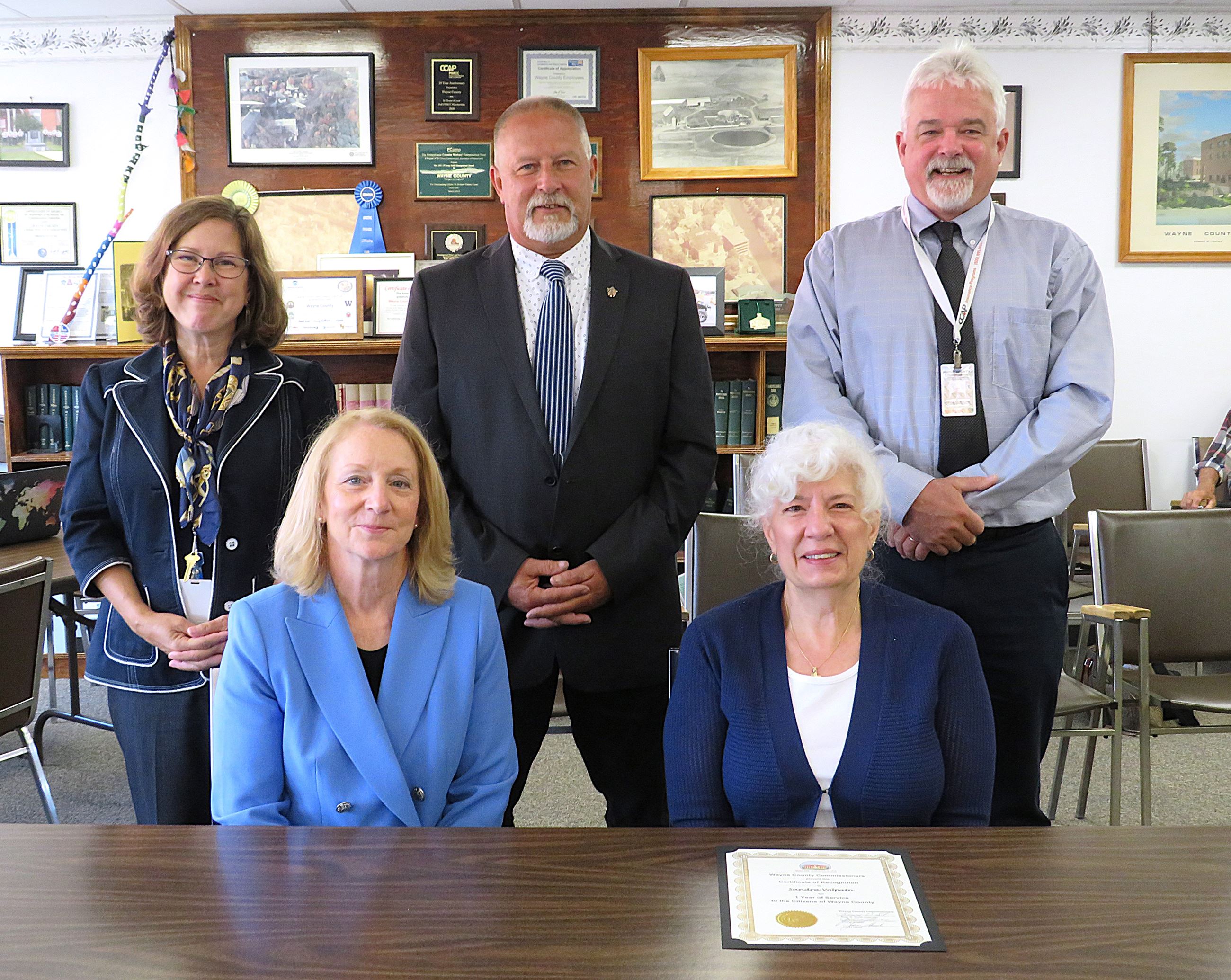 Sandra Volpato, MDJ Carney's office, 1 year