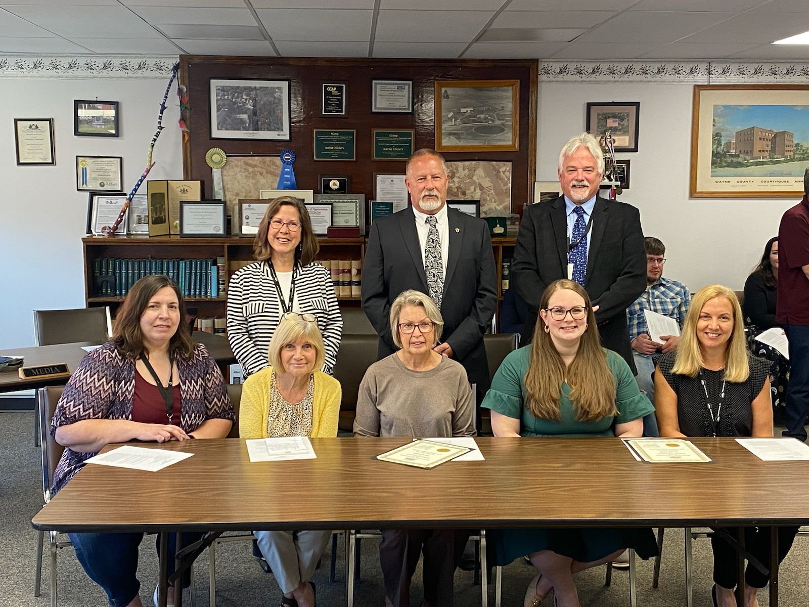 Nancy Kutch and Felicia Clark, 10 years, Aging