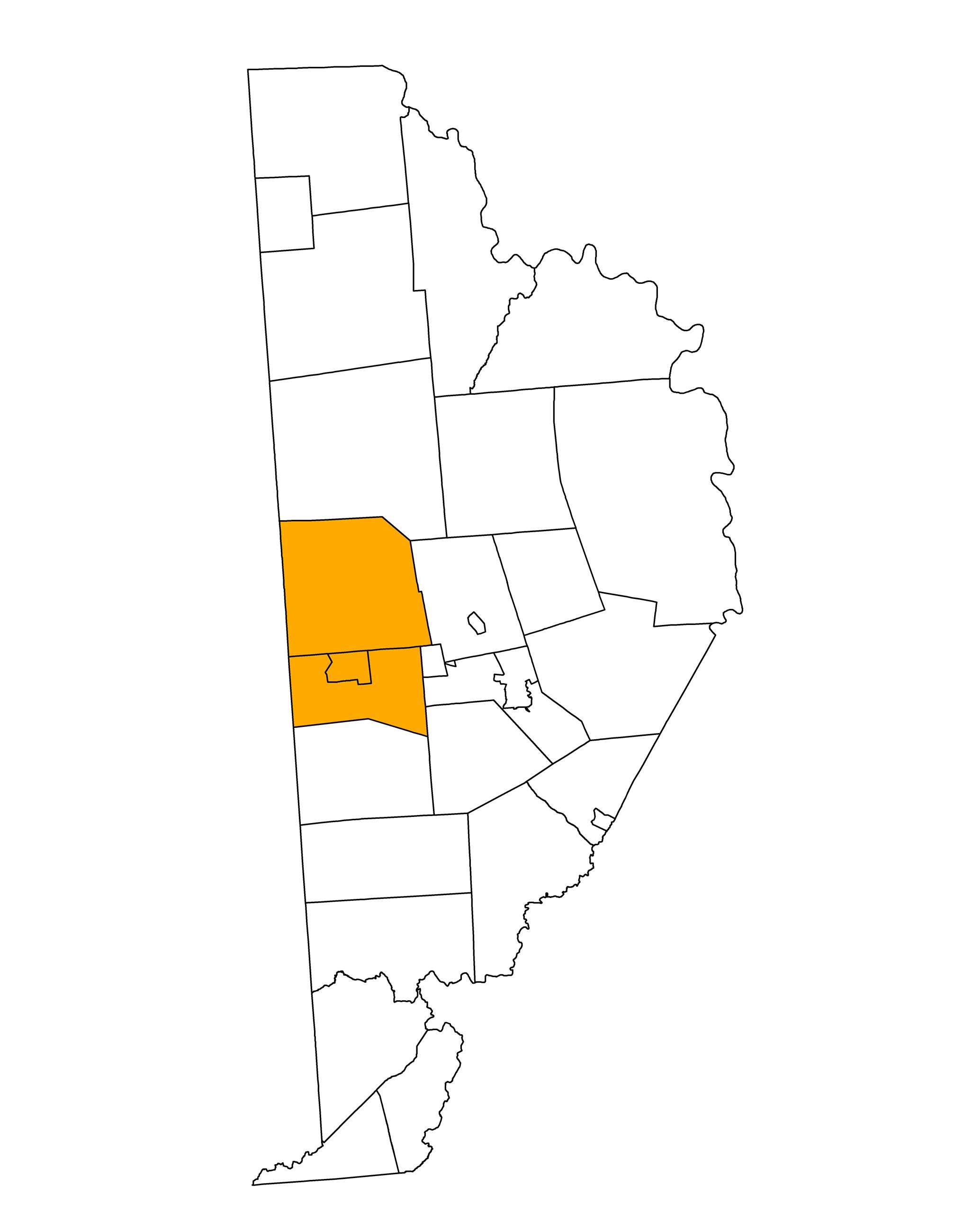 Alfred Bucconear Map